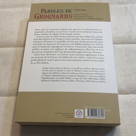 Francais. Paroled de Grognards - Picture 3 of 7